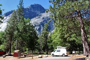 Campgrounds at Yosemite National Park